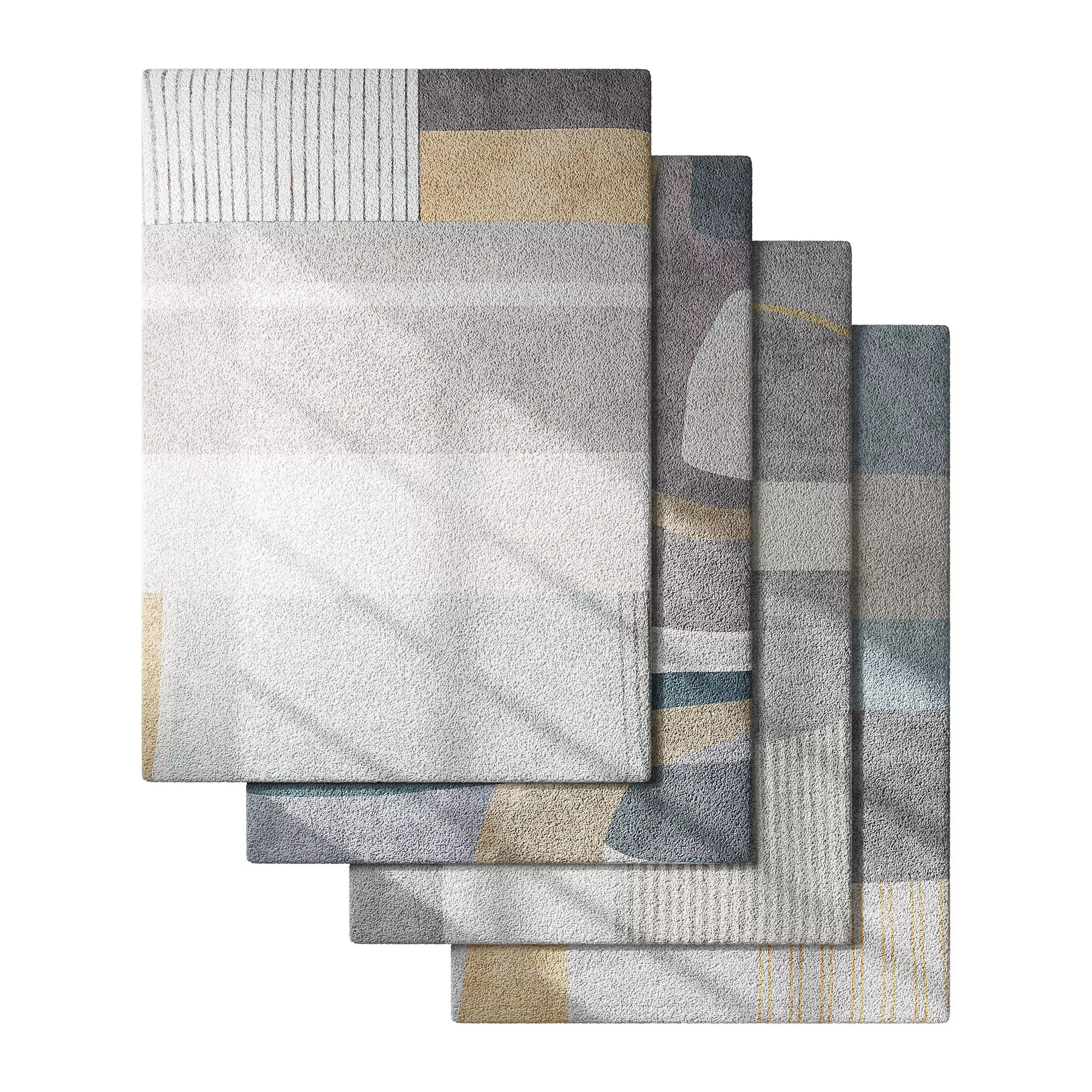 Carpet set 34 3D model_0