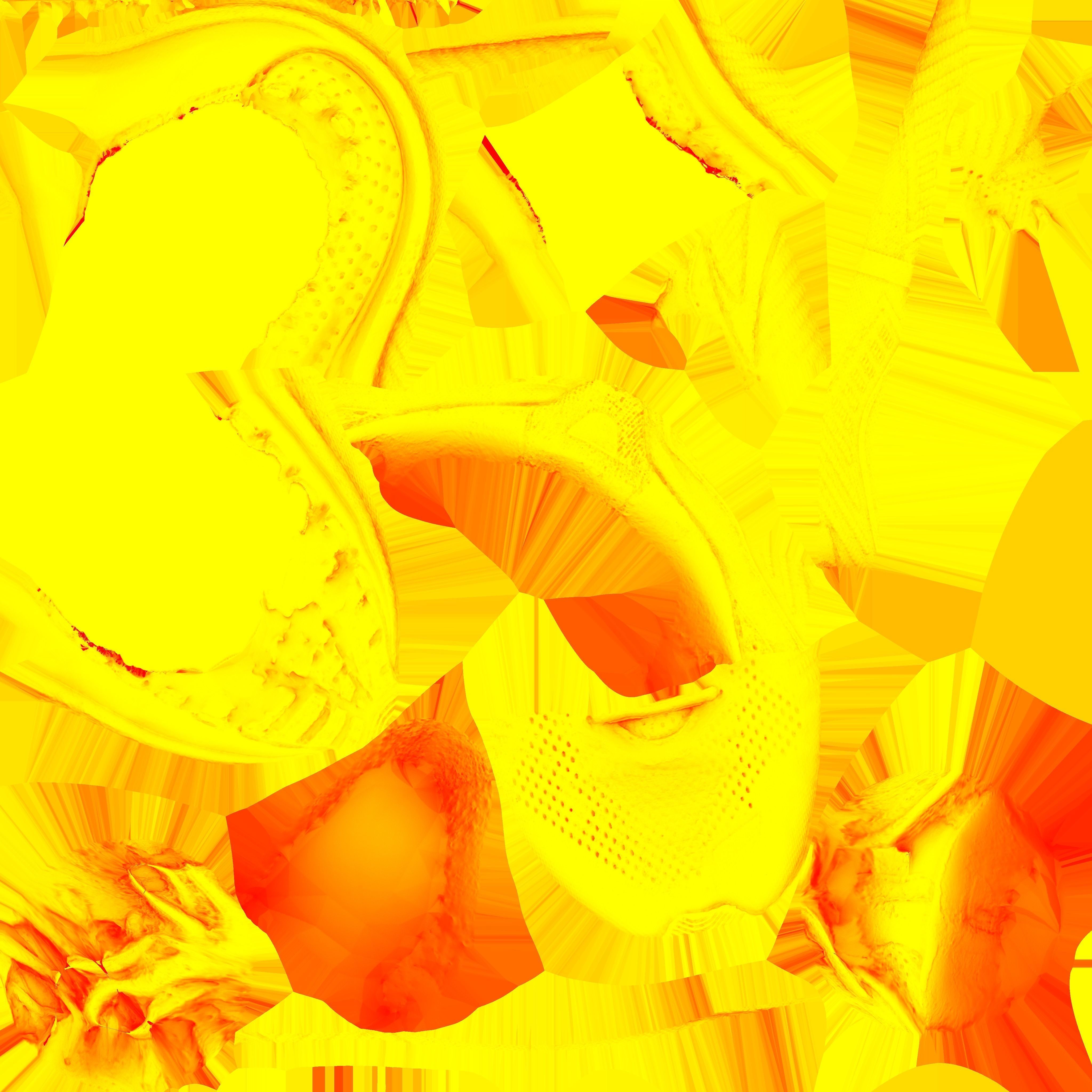 BROOKS GHOST 12 3D SHOES Low-poly 3D model_14