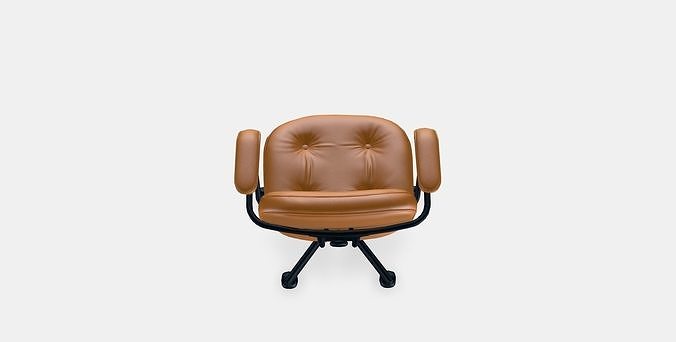 ALEFJALL Office chair 1 Low-poly 3D model