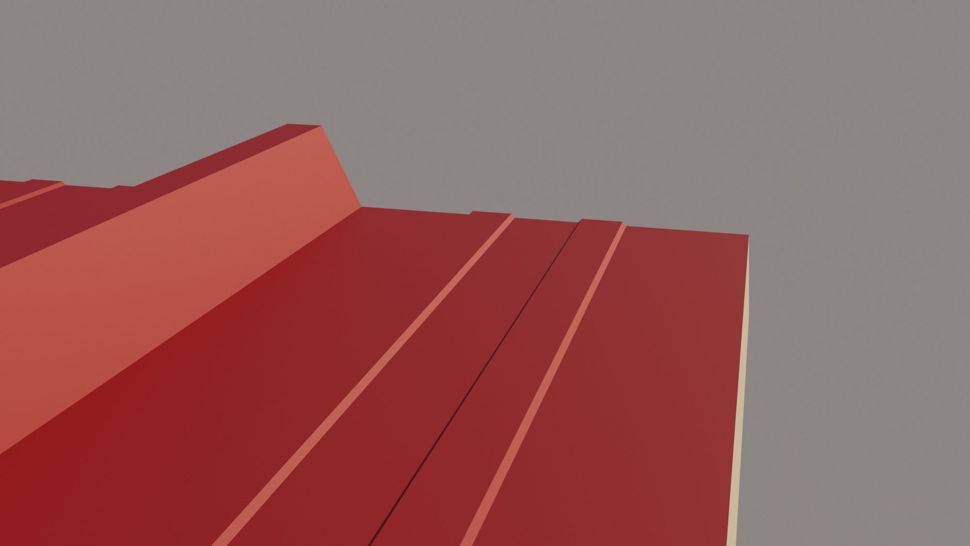 Polyurethane Sandwich Panel Free 3D model_9