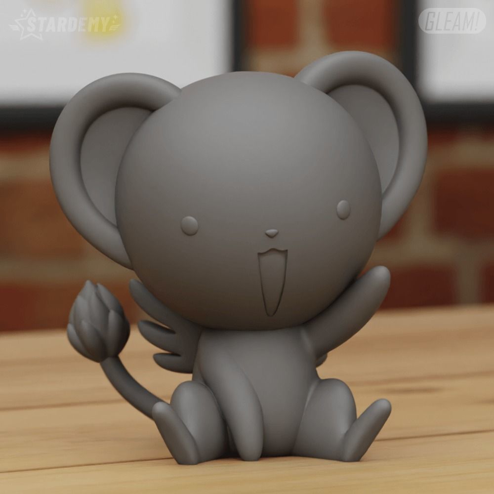 KERO CHIBI 3 MODELS FANART SAKURA CARD CAPTOR 3D print model_8