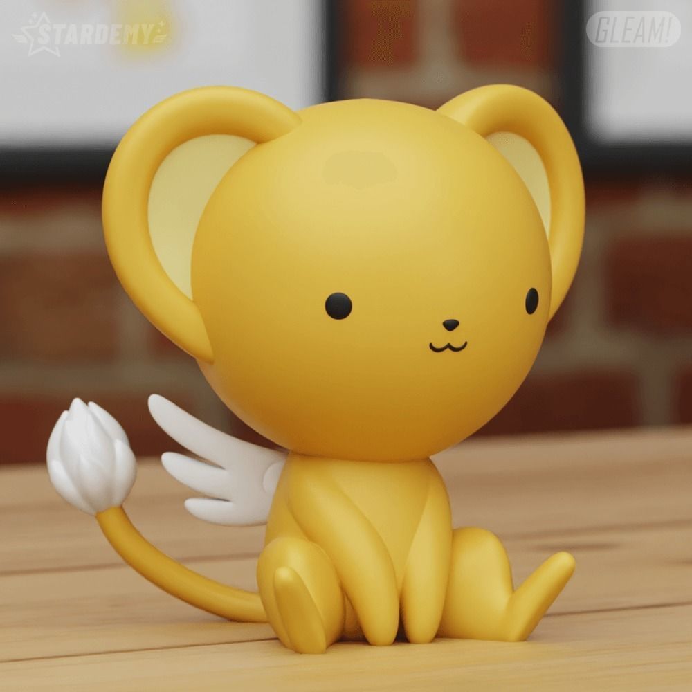 KERO CHIBI 3 MODELS FANART SAKURA CARD CAPTOR 3D print model_2