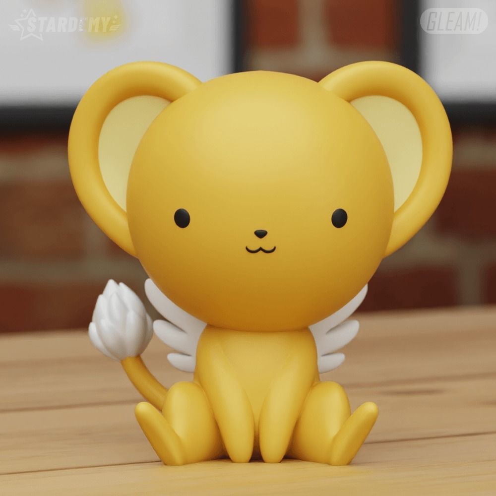 KERO CHIBI 3 MODELS FANART SAKURA CARD CAPTOR 3D print model_4