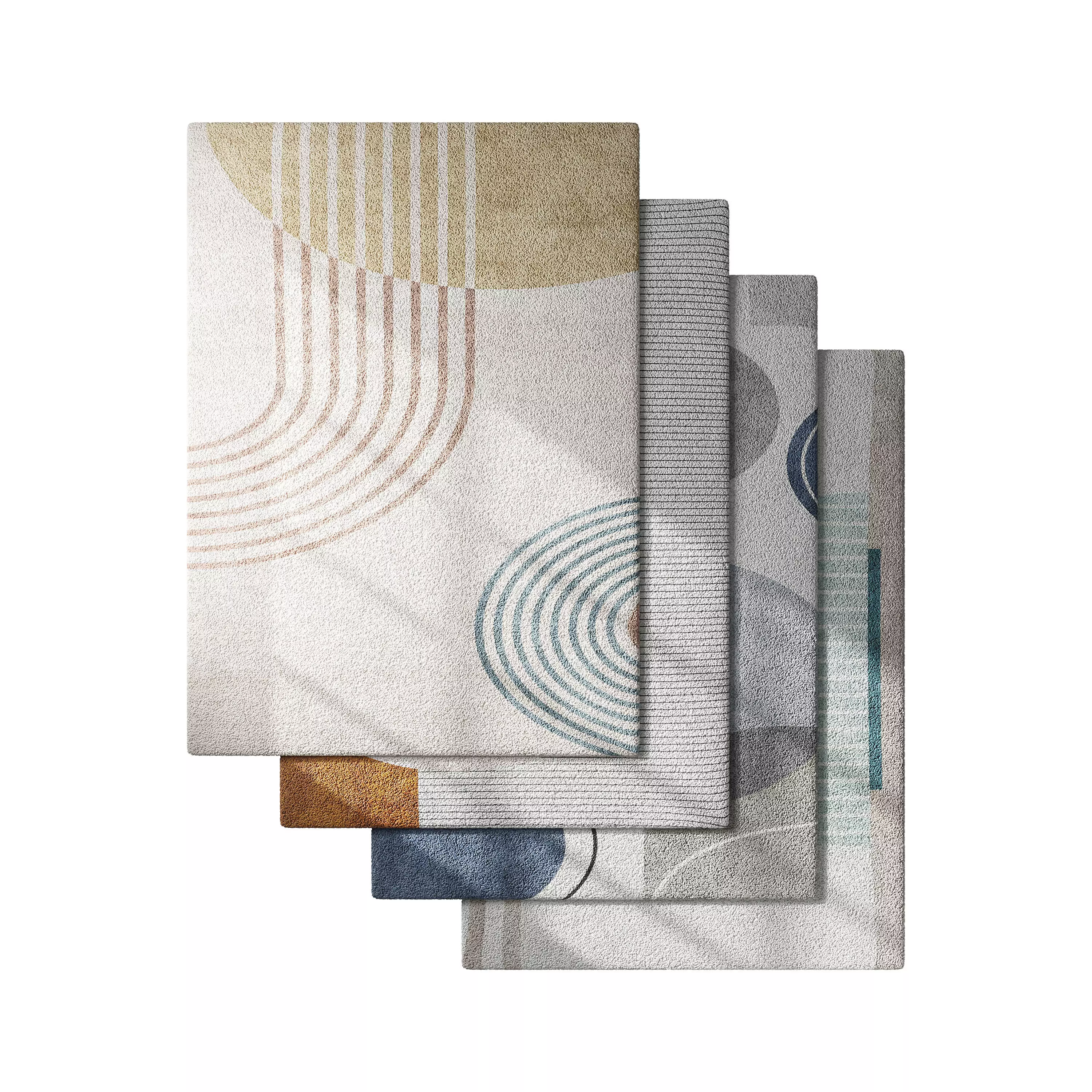 Carpet set 36 3D model_0