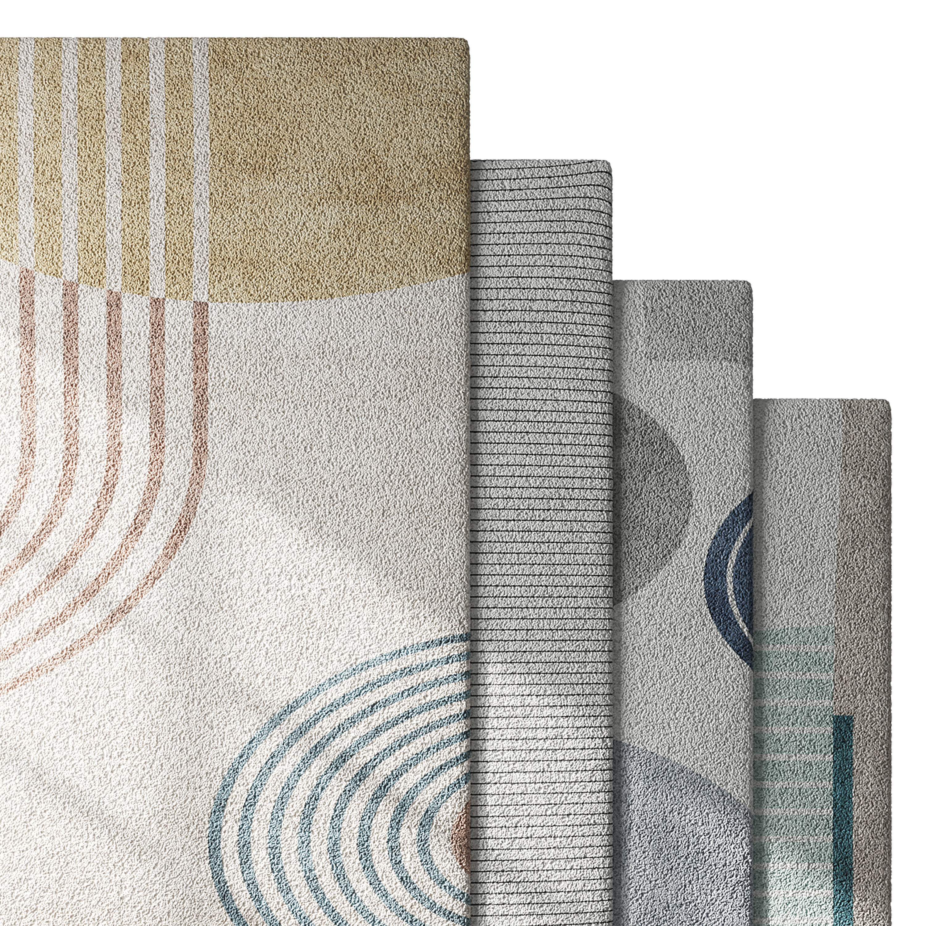 Carpet set 36 3D model_1