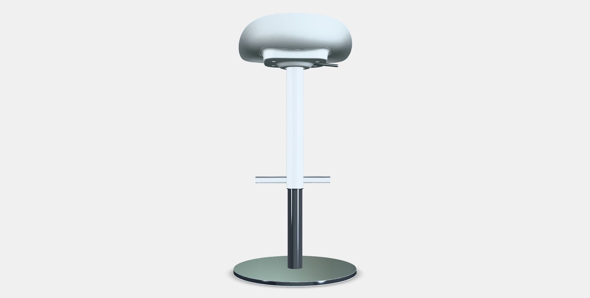 JANINGE Bar stool Low-poly 3D model_14