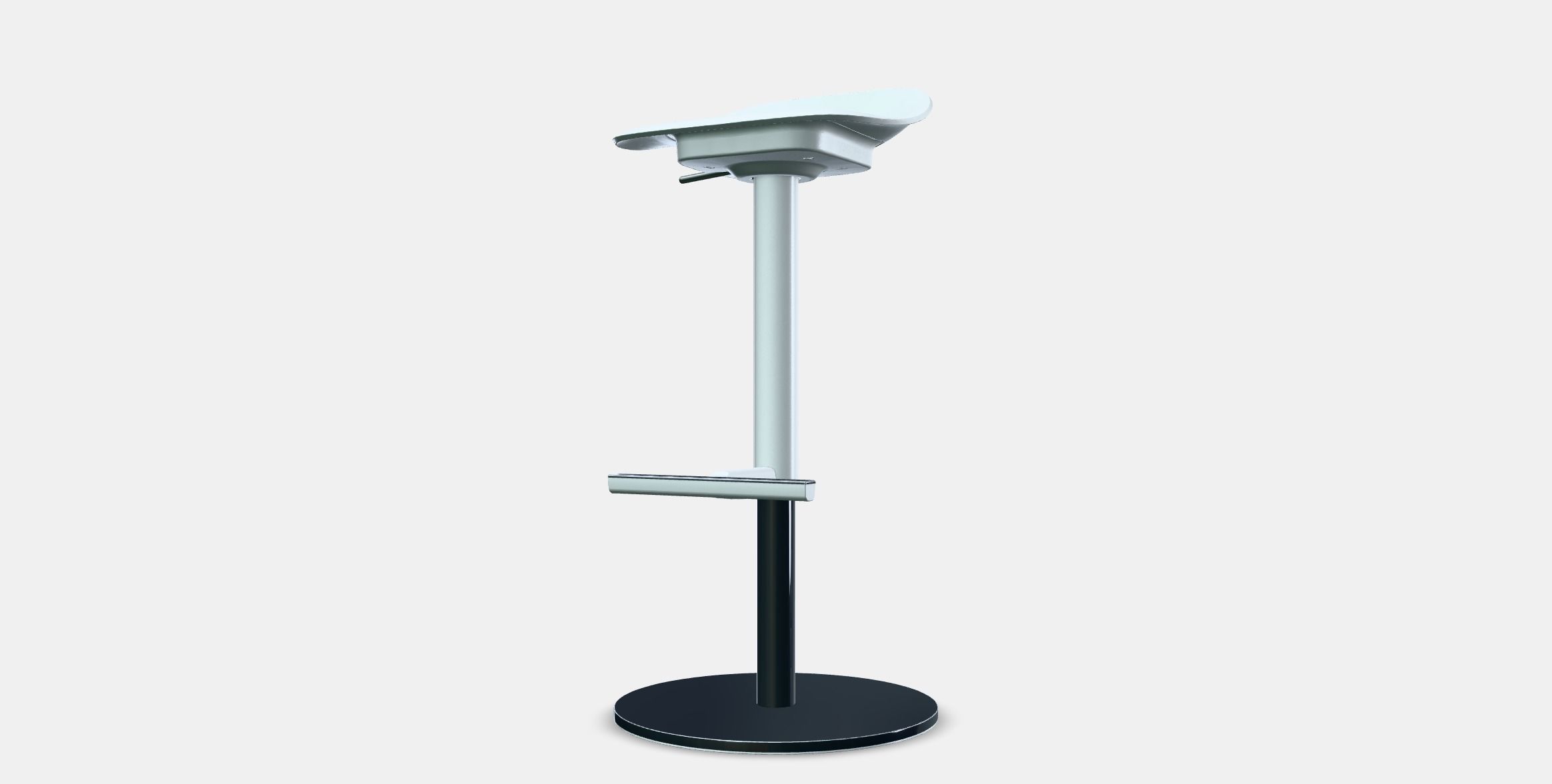 JANINGE Bar stool Low-poly 3D model_12