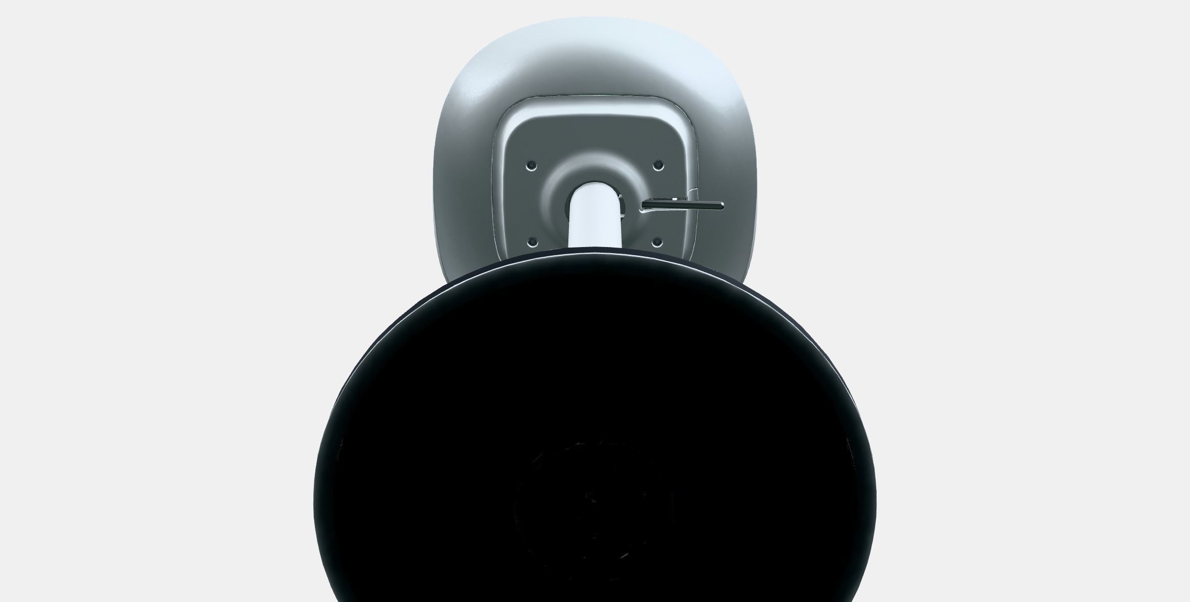 JANINGE Bar stool Low-poly 3D model_8