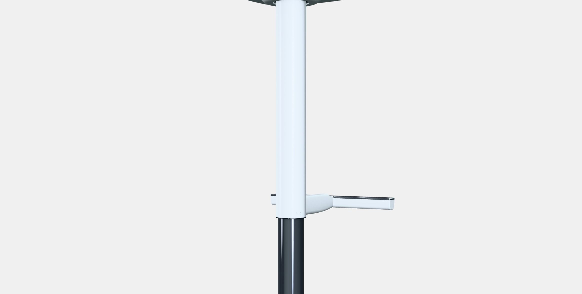 JANINGE Bar stool Low-poly 3D model_5