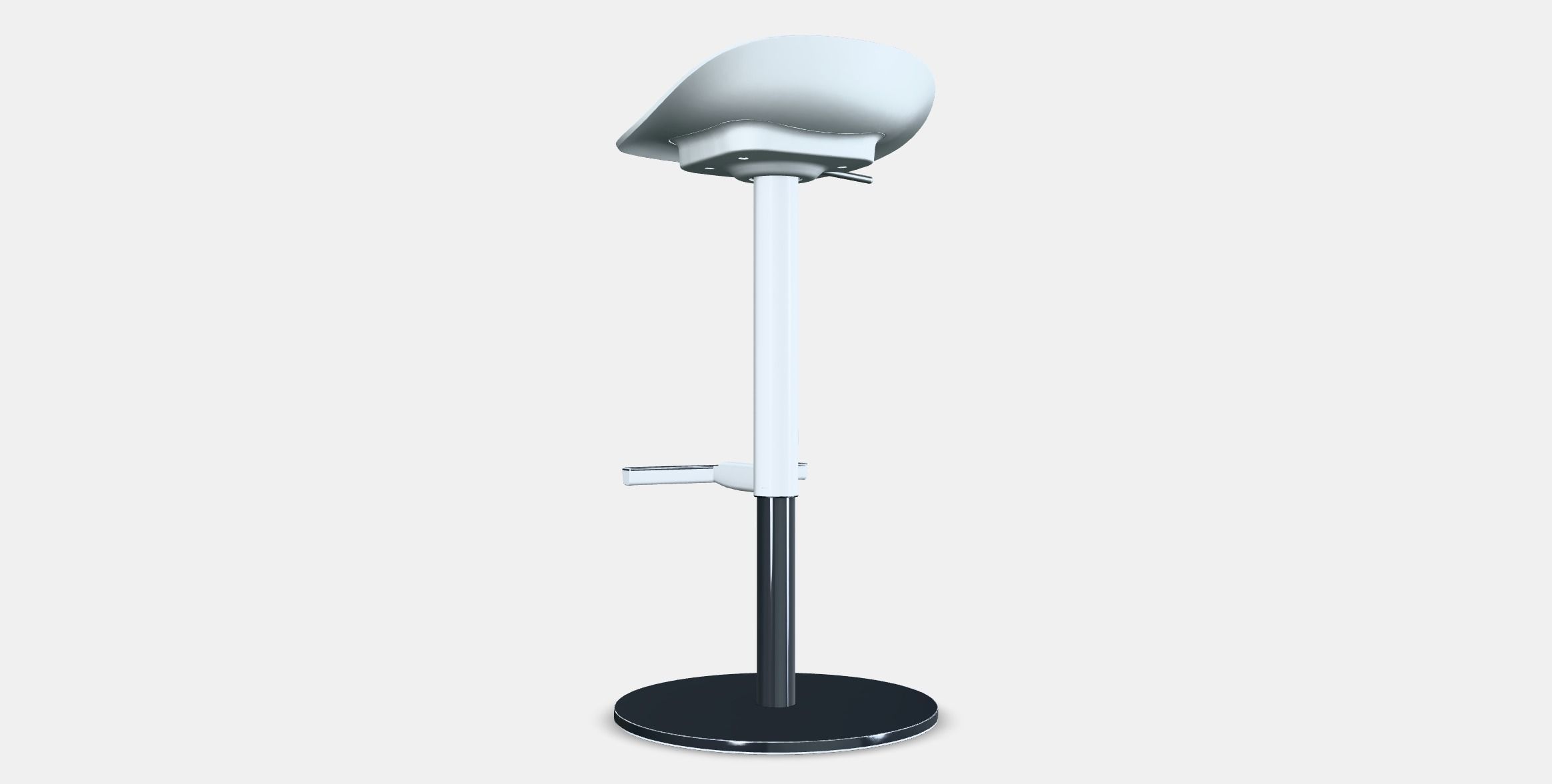 JANINGE Bar stool Low-poly 3D model_16