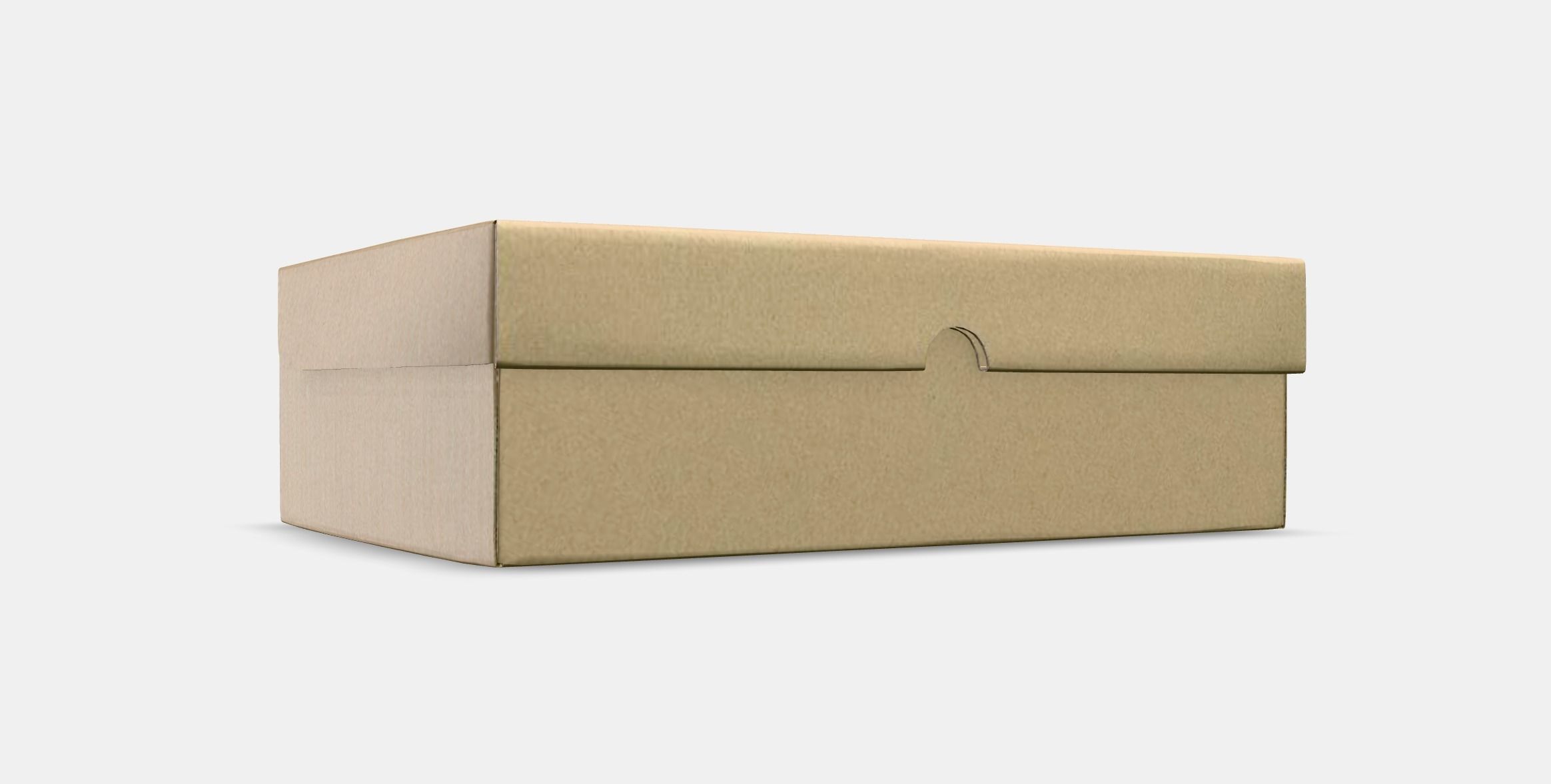 VATTENTRAG Box with lid Low-poly 3D model_8