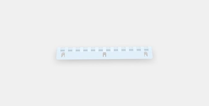 SKADIS Hook rack Low-poly 3D model