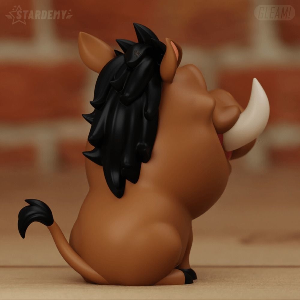 PUMBA CHIBI 2 MODELS LION KING FANART 3D print model_7