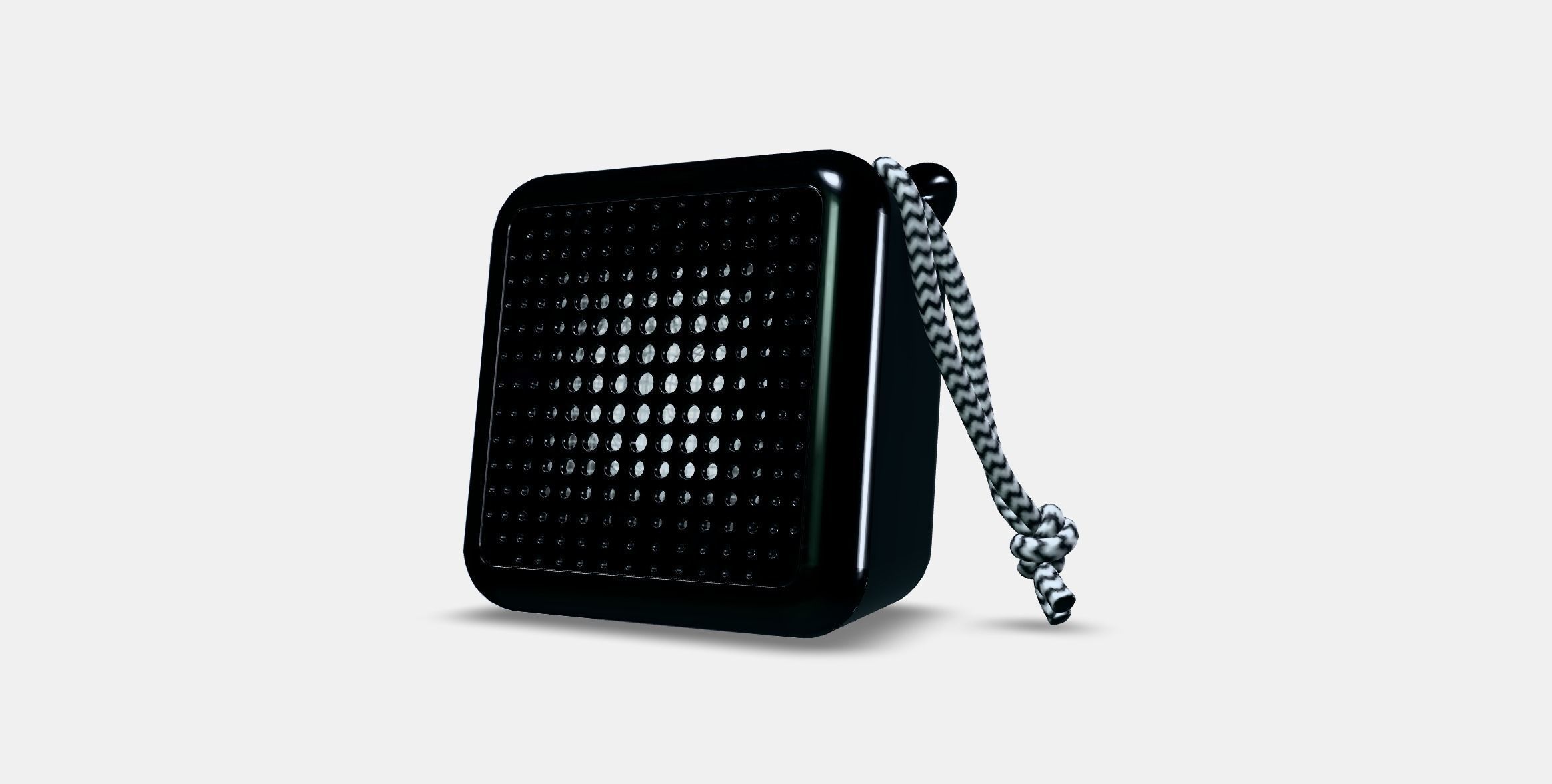 VAPPEBY Portable bluetooth speaker Low-poly 3D model_12