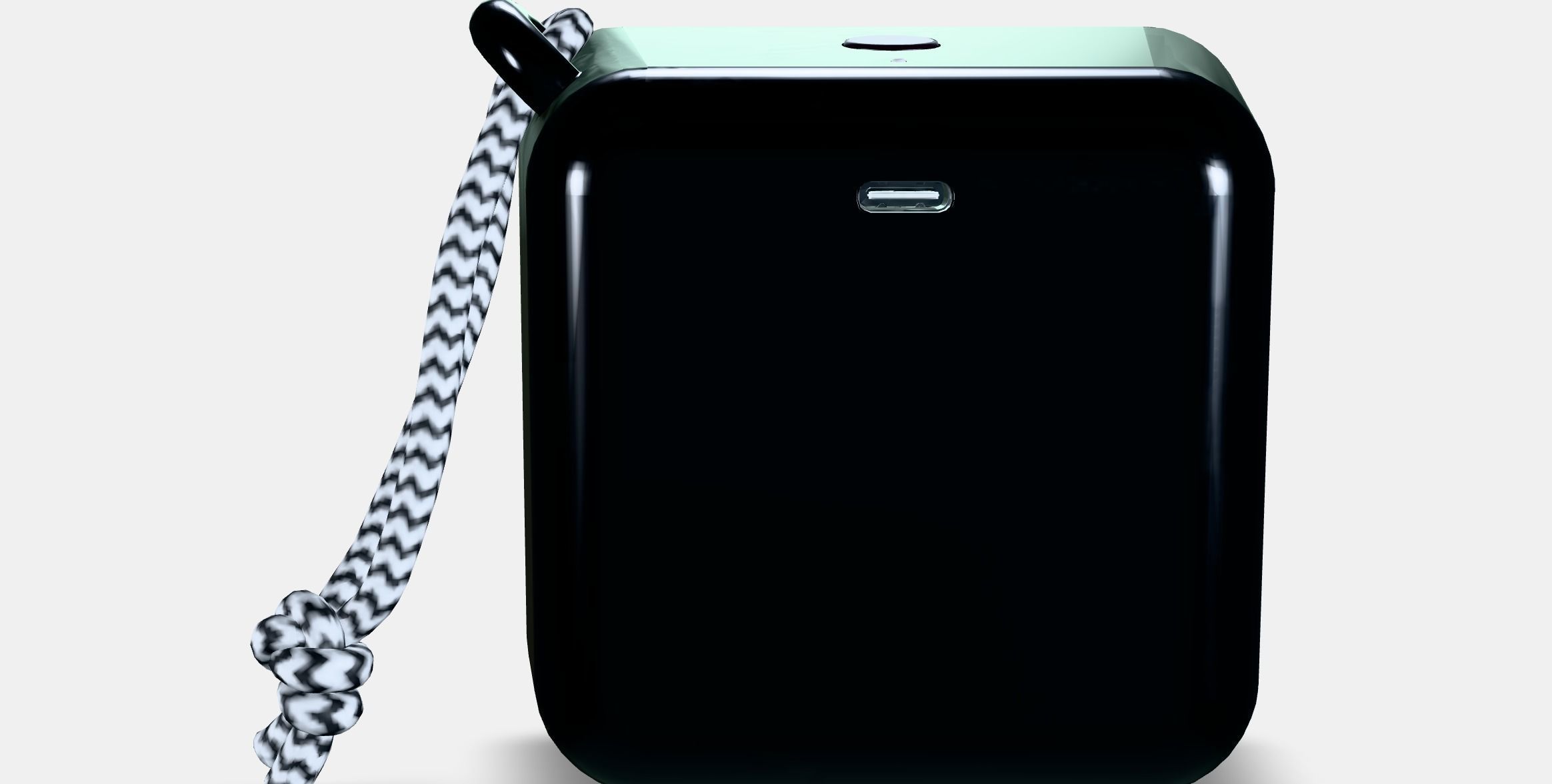 VAPPEBY Portable bluetooth speaker Low-poly 3D model_15