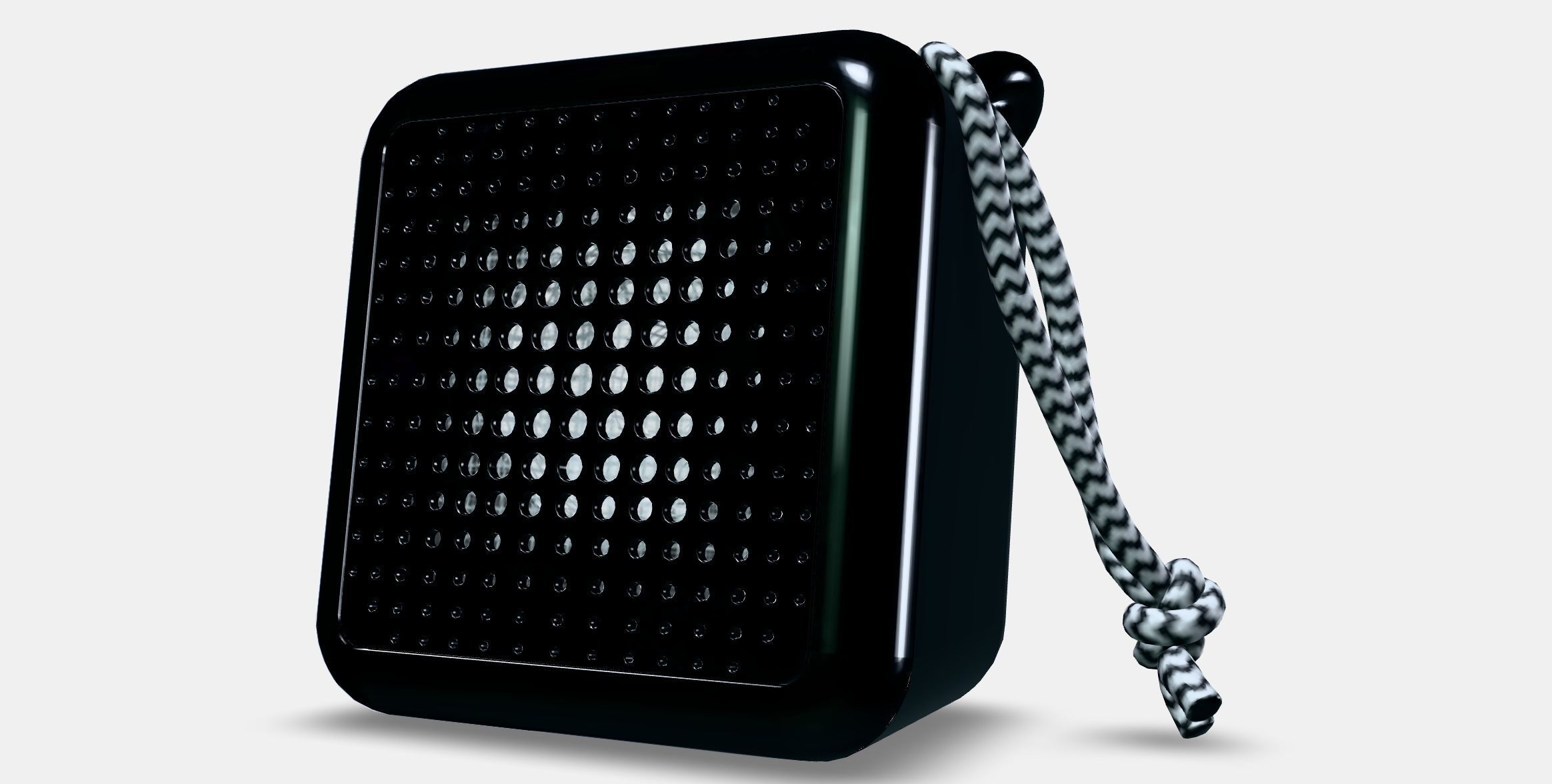 VAPPEBY Portable bluetooth speaker Low-poly 3D model_13