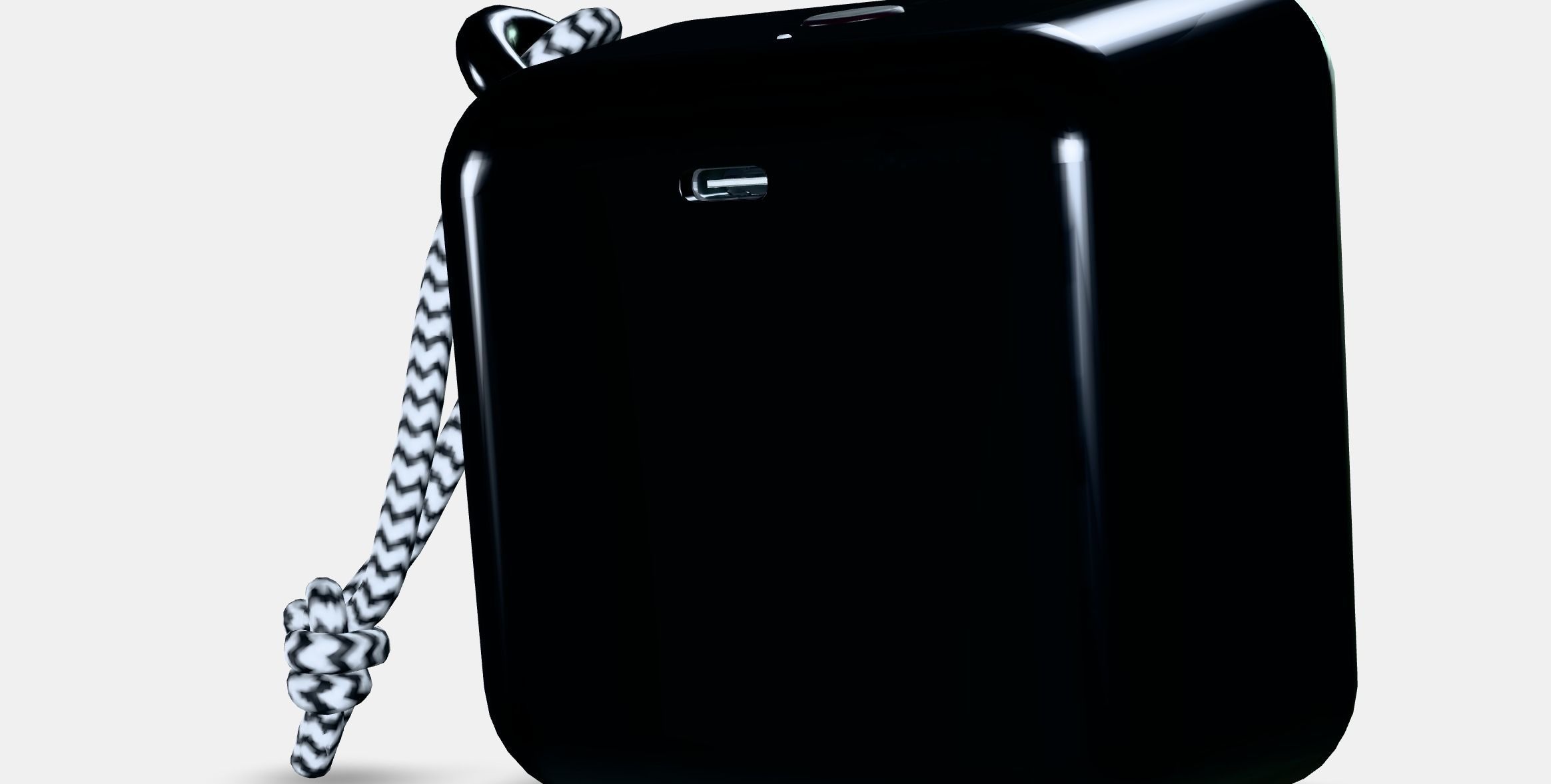 VAPPEBY Portable bluetooth speaker Low-poly 3D model_6