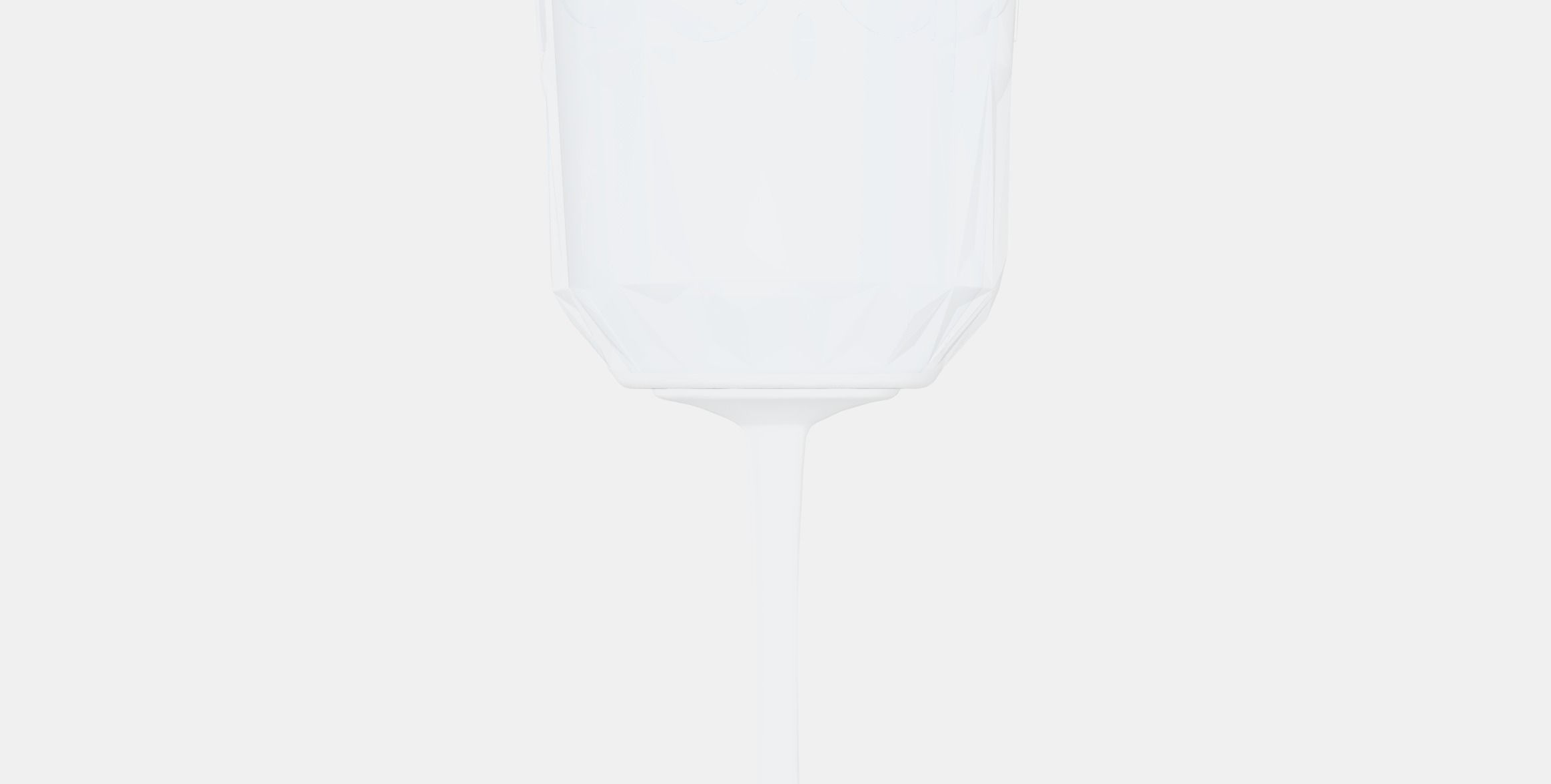 SALLSKAPLIG Wine glass Low-poly 3D model_6
