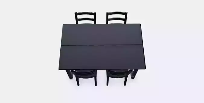 NORDVIKEN - NORDVIKEN Table and 4 chairs