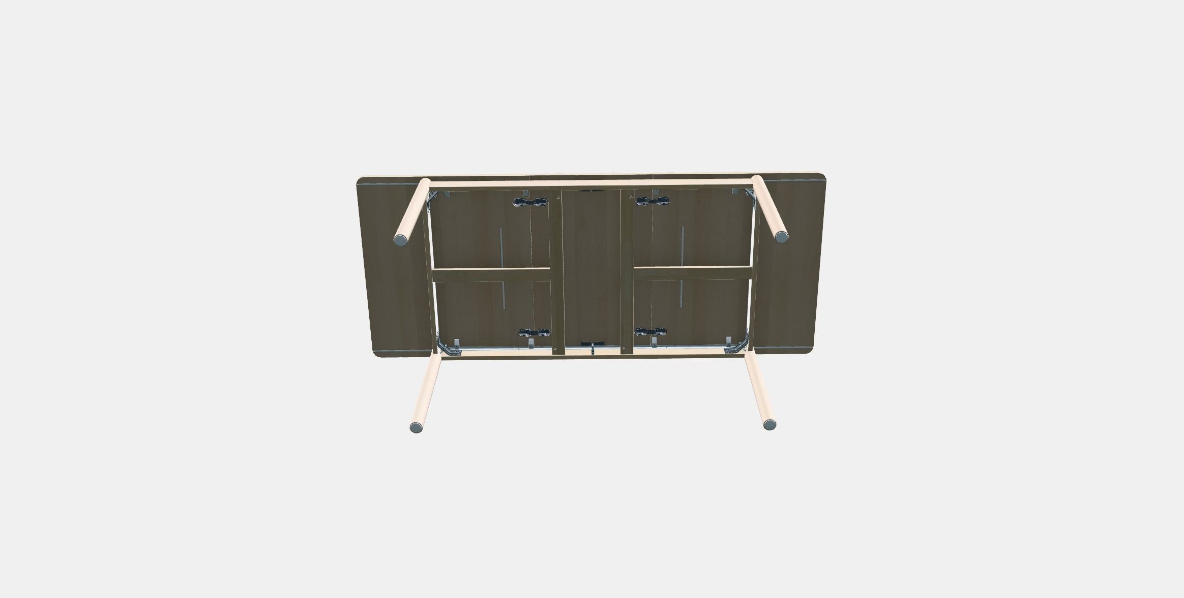 RONNINGE Extendable table 2 Low-poly 3D model_7
