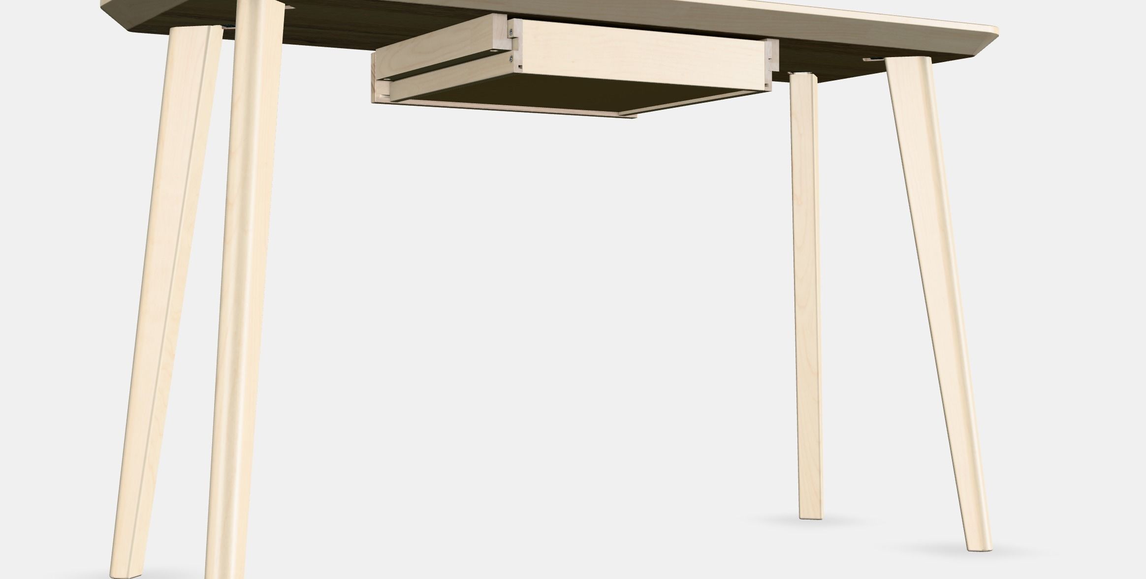 LISABO Desk Low-poly 3D model_3