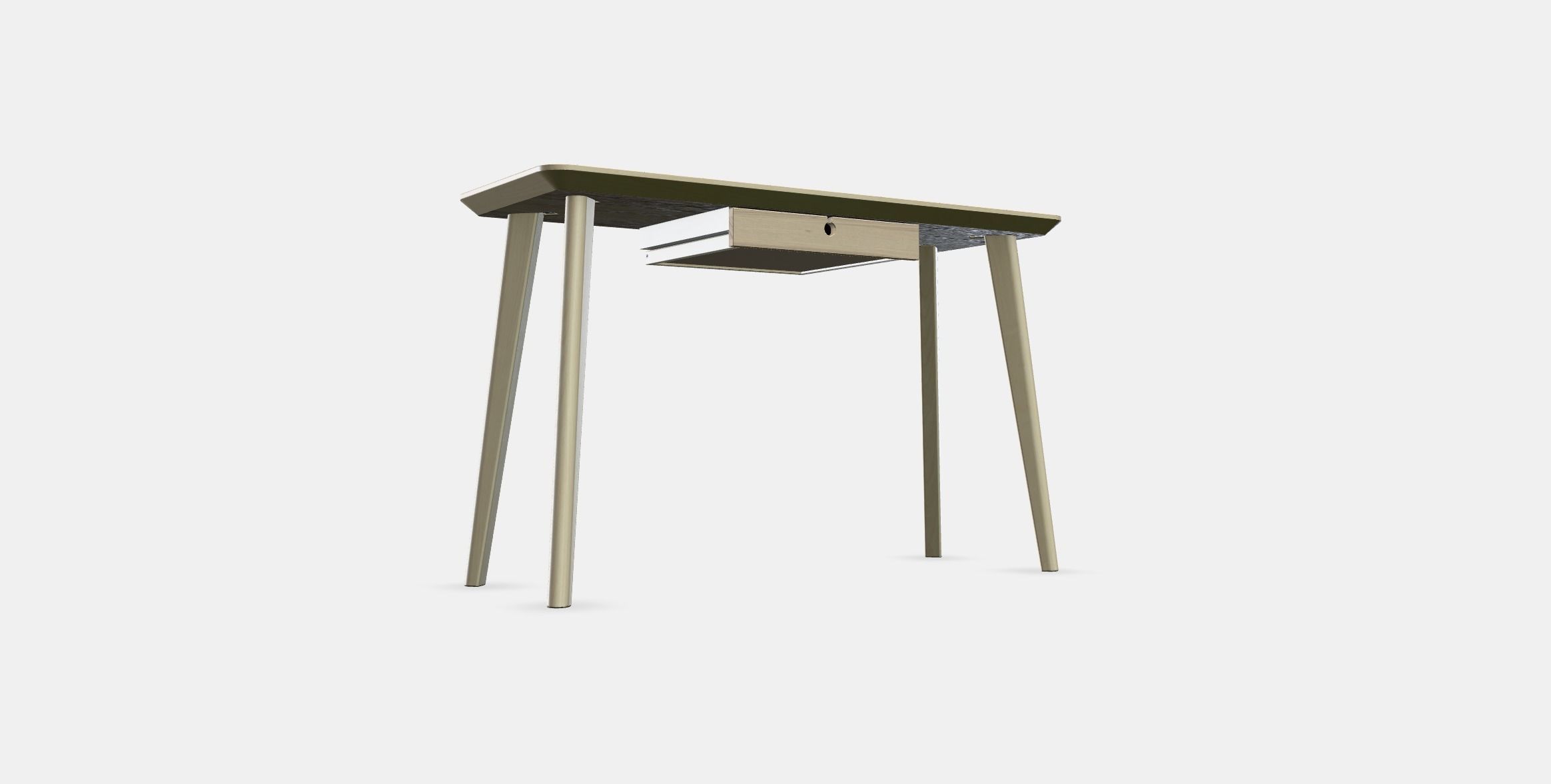 LISABO Desk Low-poly 3D model_2