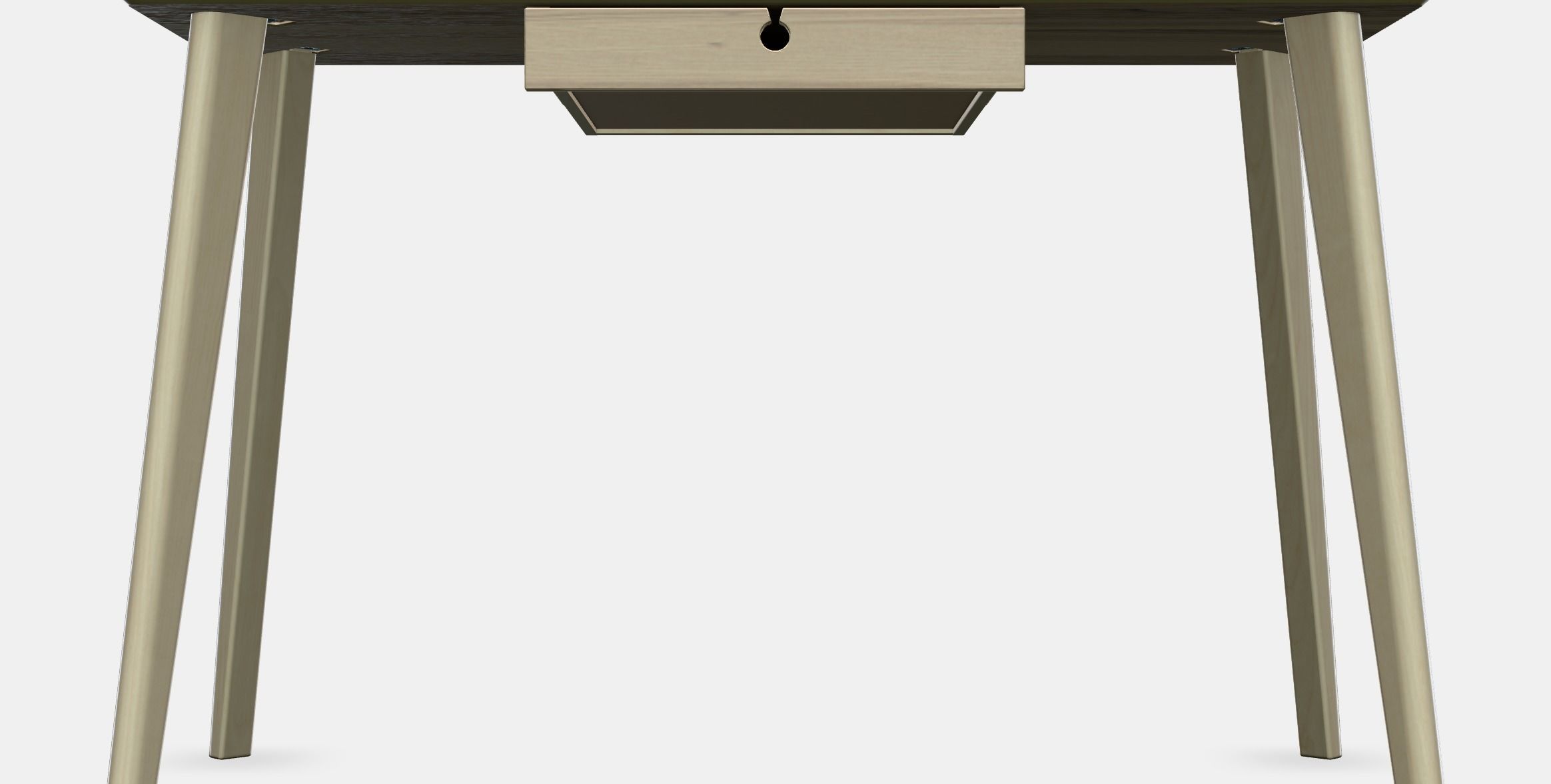 LISABO Desk Low-poly 3D model_11