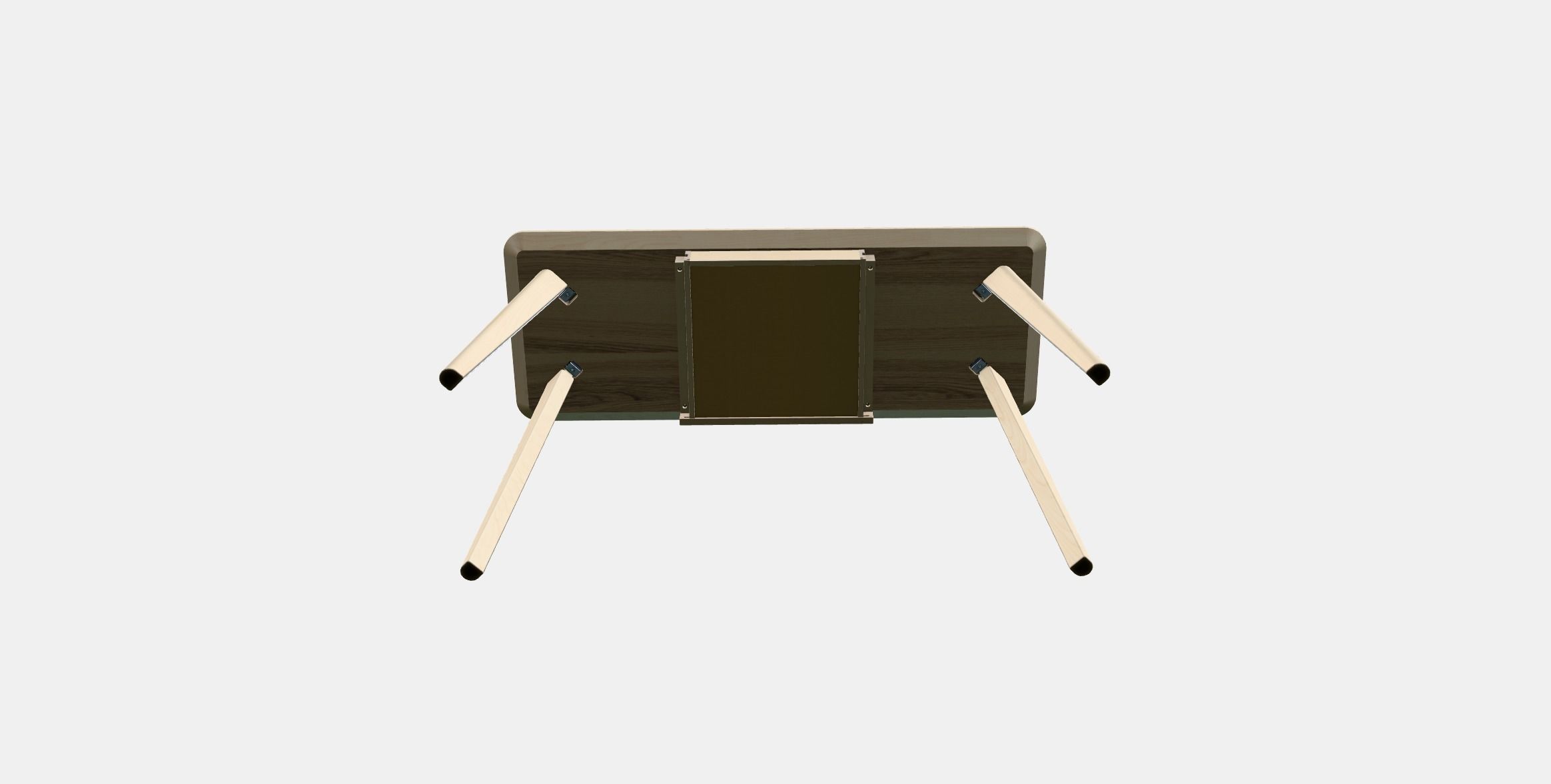 LISABO Desk Low-poly 3D model_7
