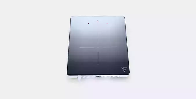TILLREDA Portable induction hob Low-poly 3D model