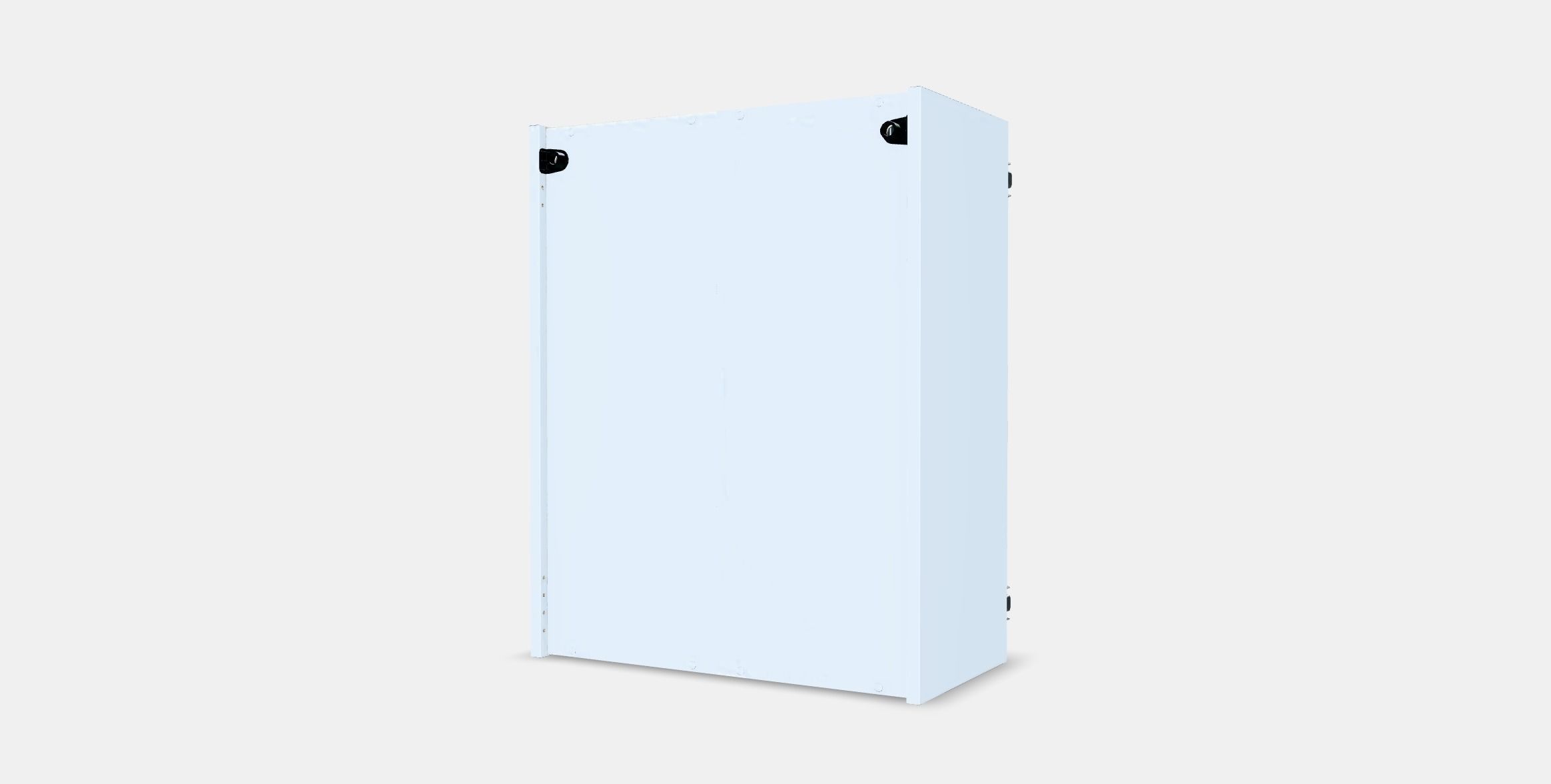 ENHET Wall cb w 2 shelves Low-poly 3D model_5