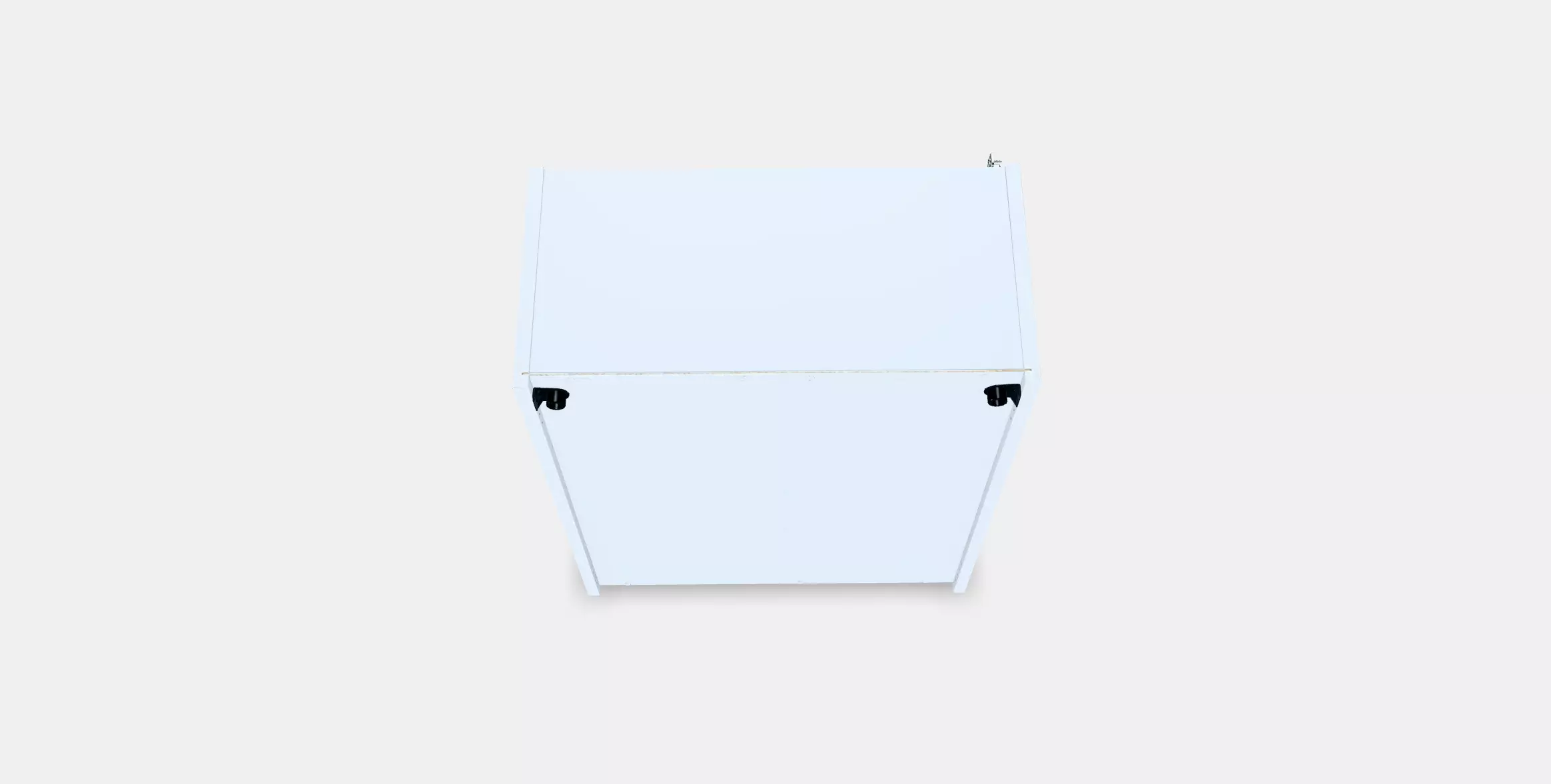 ENHET Wall cb w 2 shelves Low-poly 3D model_0