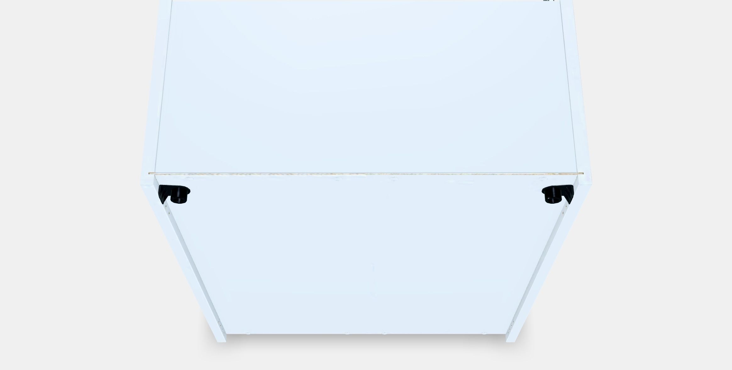 ENHET Wall cb w 2 shelves Low-poly 3D model_4