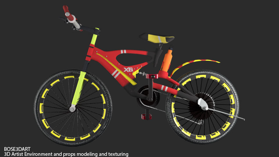 Cycle 3D model_2