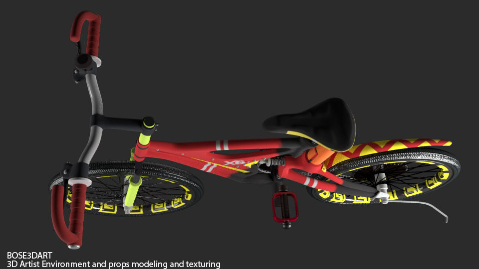 Cycle 3D model_3