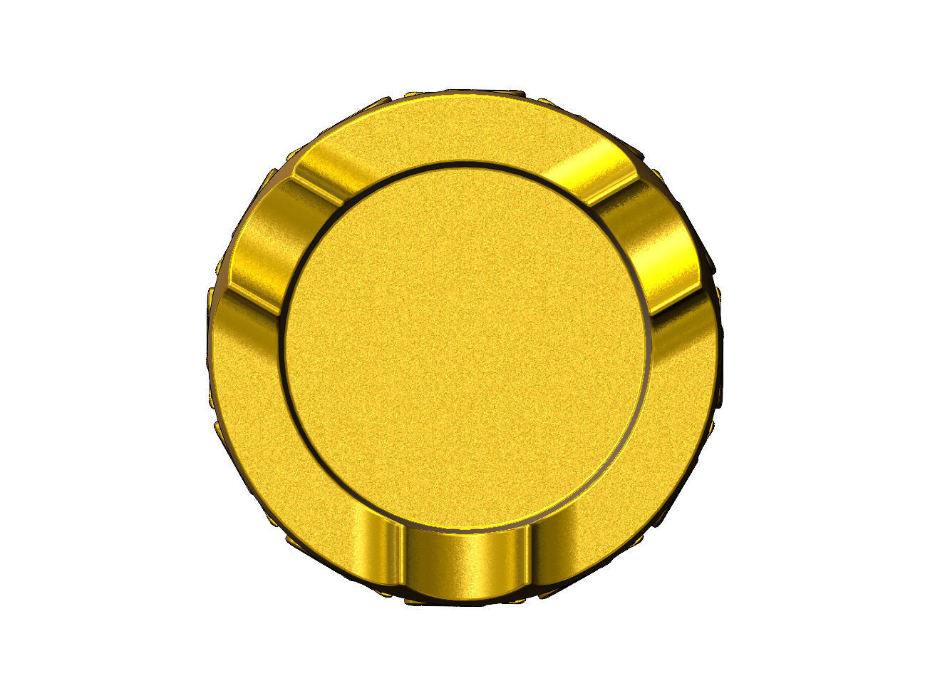 GG fashion brand pattern carved ashtray bowl  3D print model_3