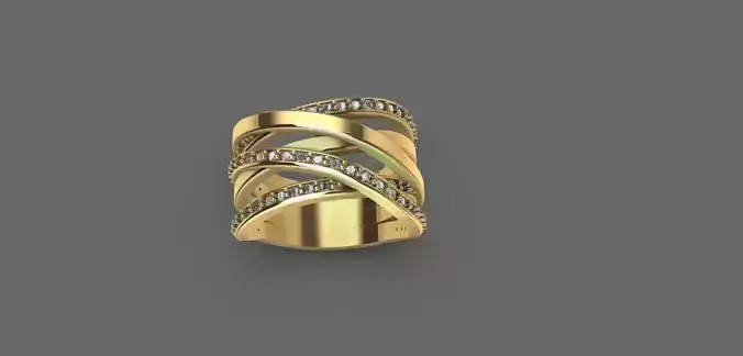 Ladies Ring 3D model