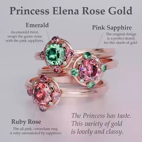 Princess Elena Rose Set