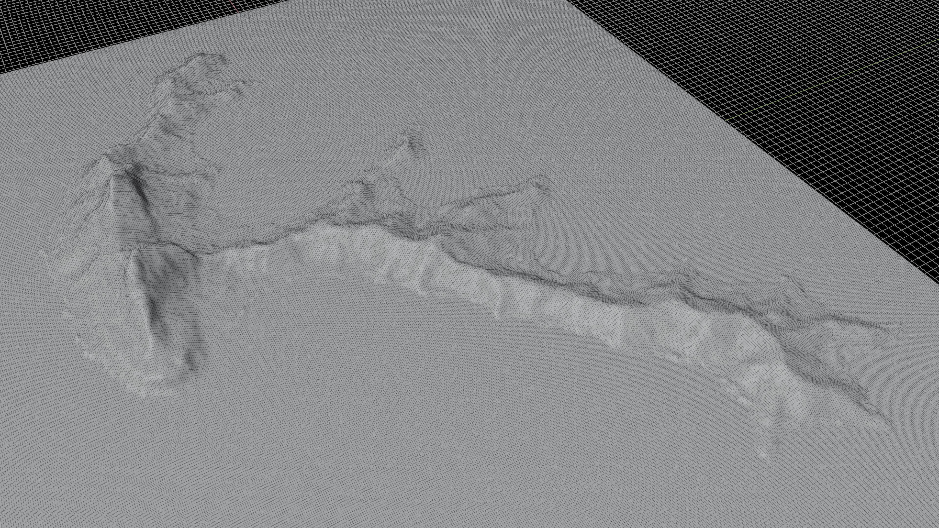 Mangareva Island 3d model terrain Low-poly 3D model_10