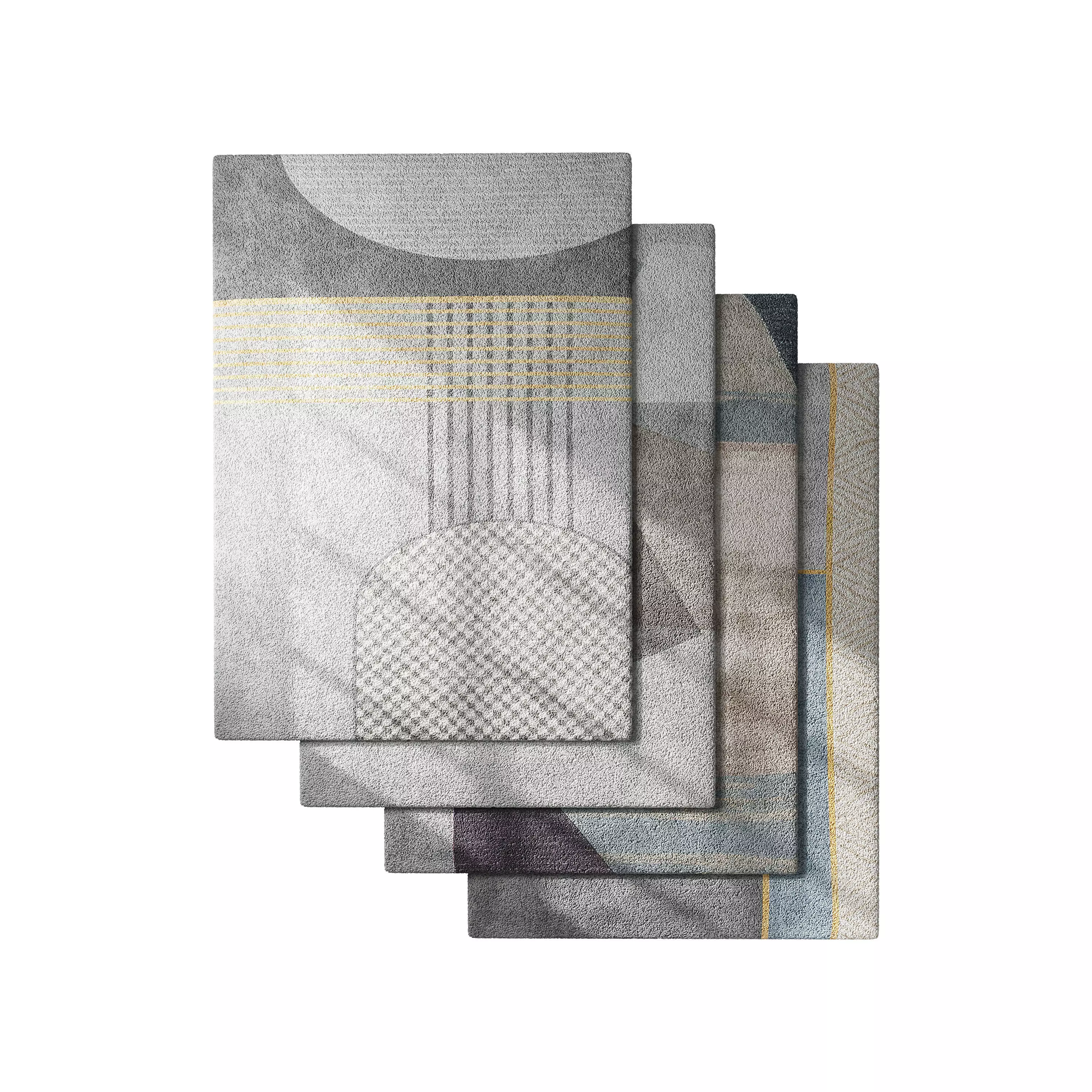 Carpet set 40 3D model_0