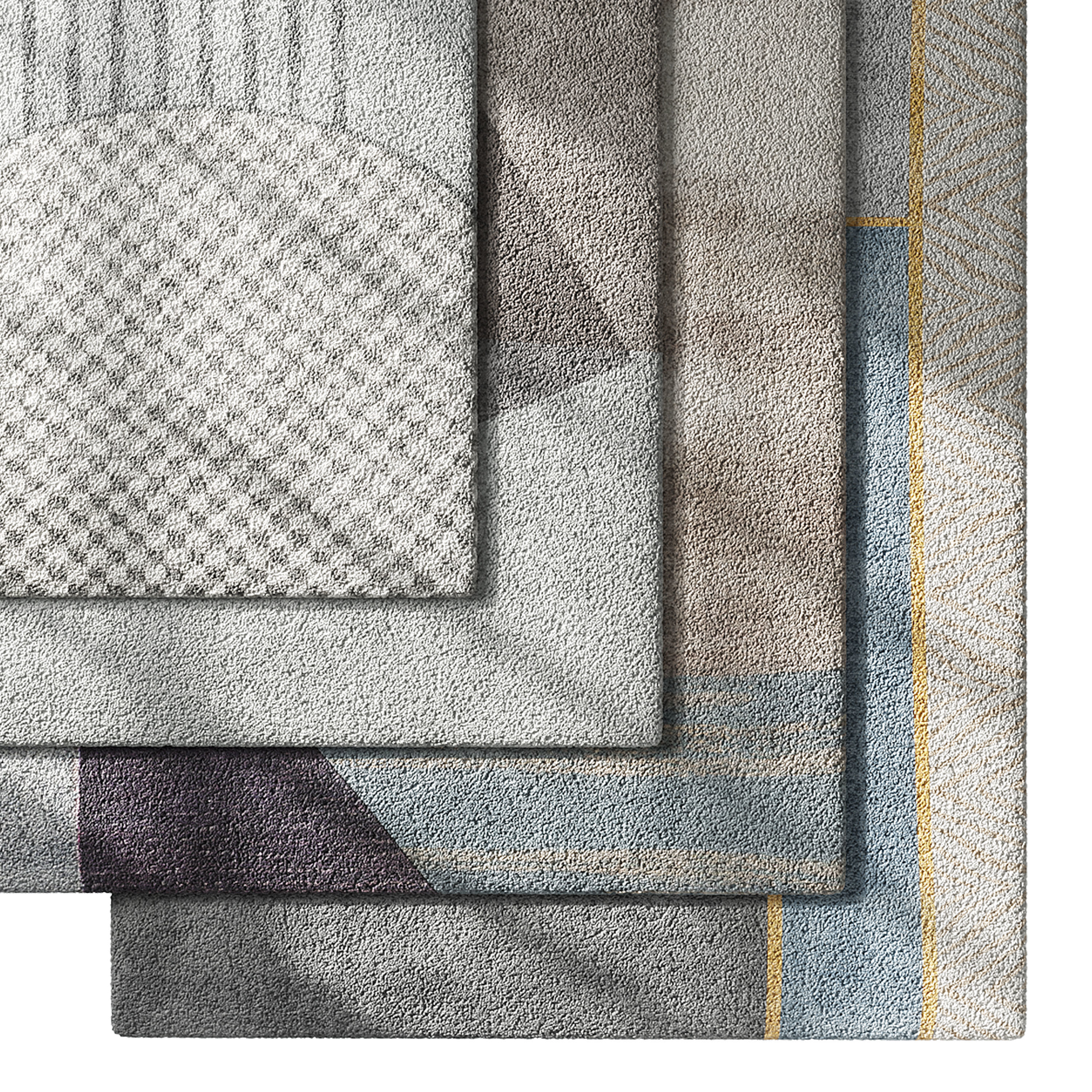 Carpet set 40 3D model_2