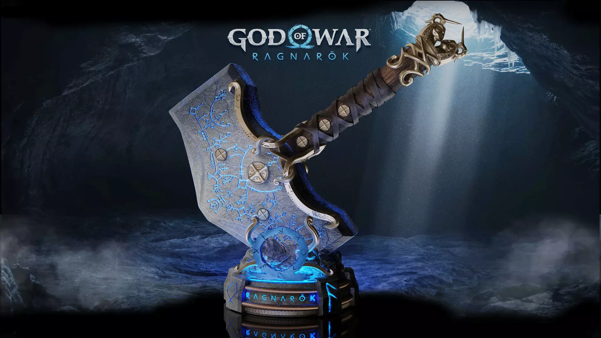 MJOLNIR THOR GOD OF WAR 3D print model_0