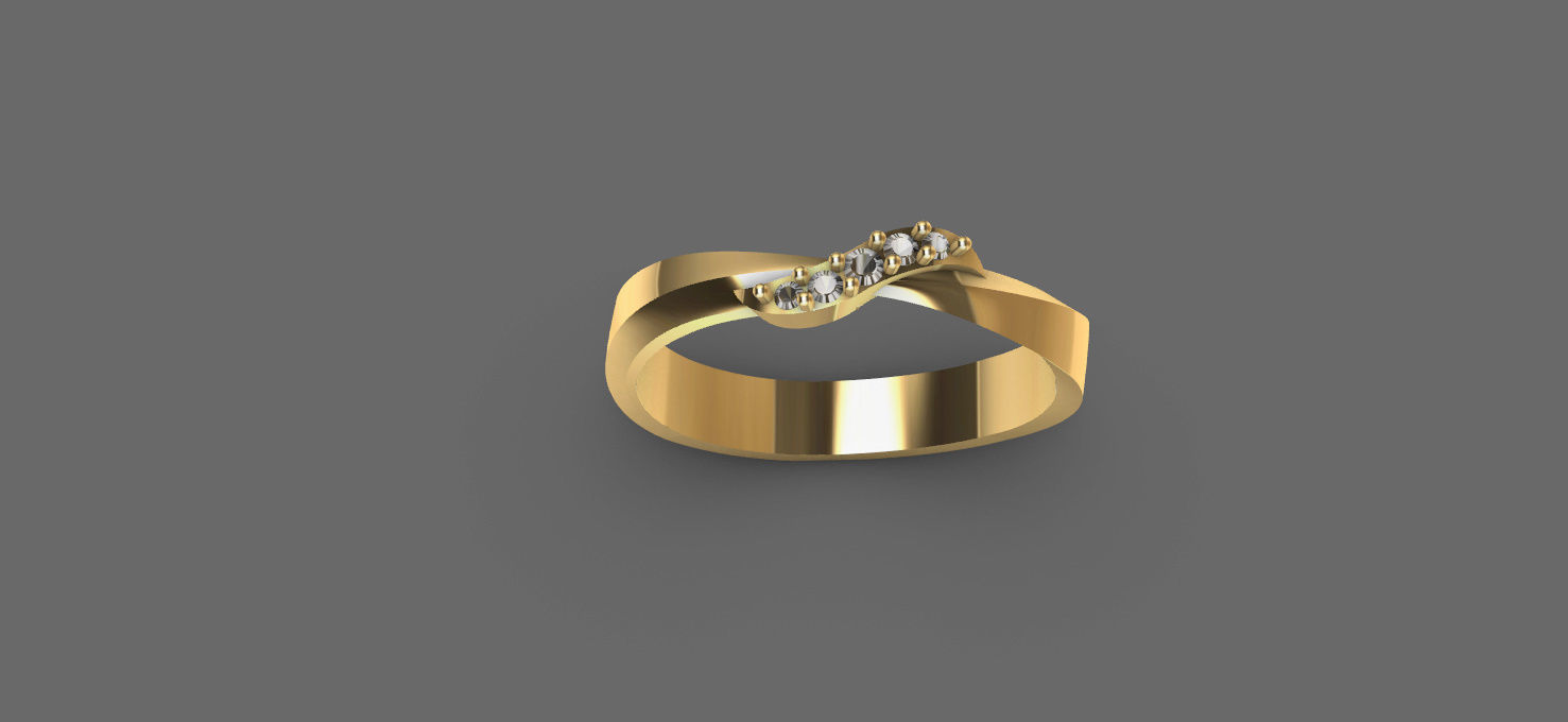 Engatment ring  3D model_1