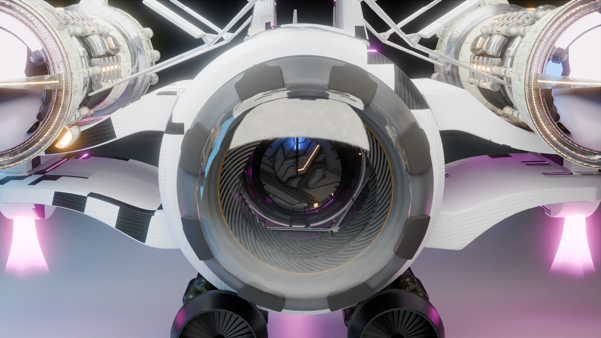 sci fi vehicle 3D model_3