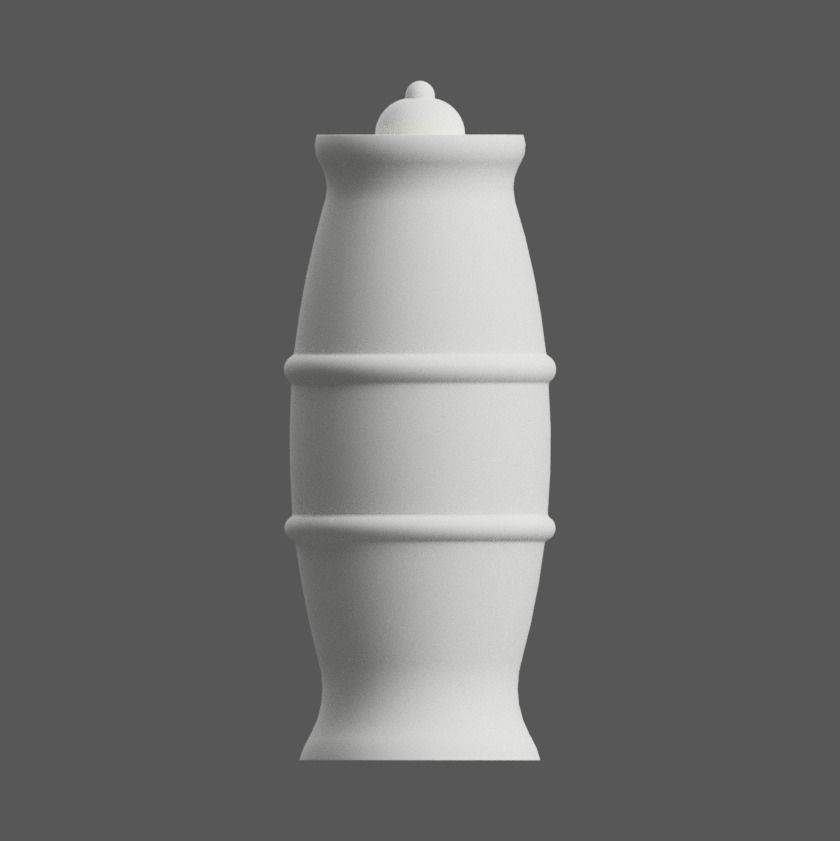 PLANTER - VASE - GARDEN URN - CANDY DISH - JAR  3D print model_30