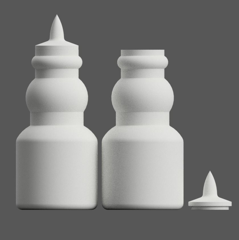 PLANTER - VASE - GARDEN URN - CANDY DISH - JAR  3D print model_25