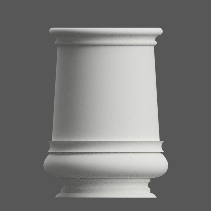 PLANTER - VASE - GARDEN URN - CANDY DISH - JAR  3D print model_3