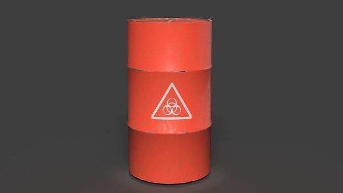 barrel Free low-poly 3D model