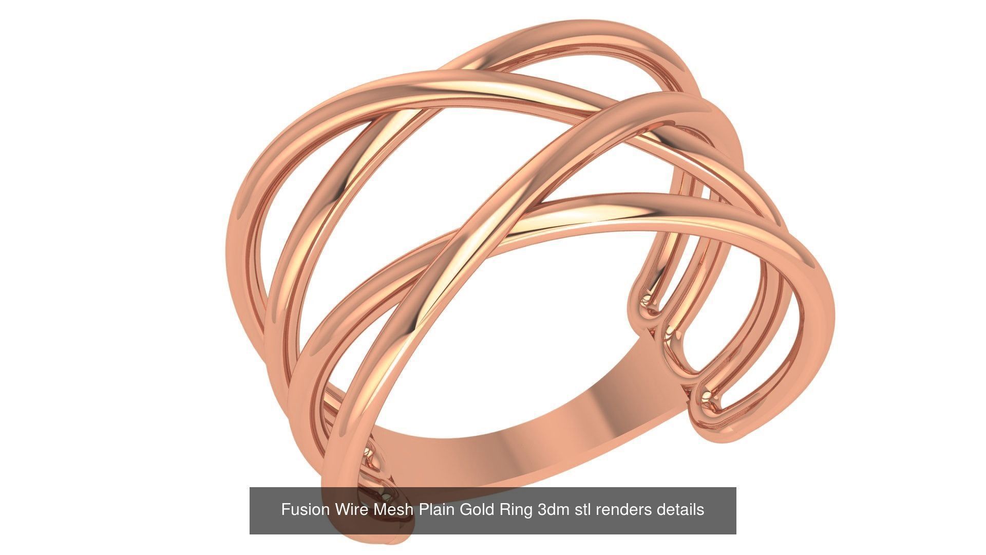 86 Wire Ring renders 3dm stl details  3D Model Collection_52