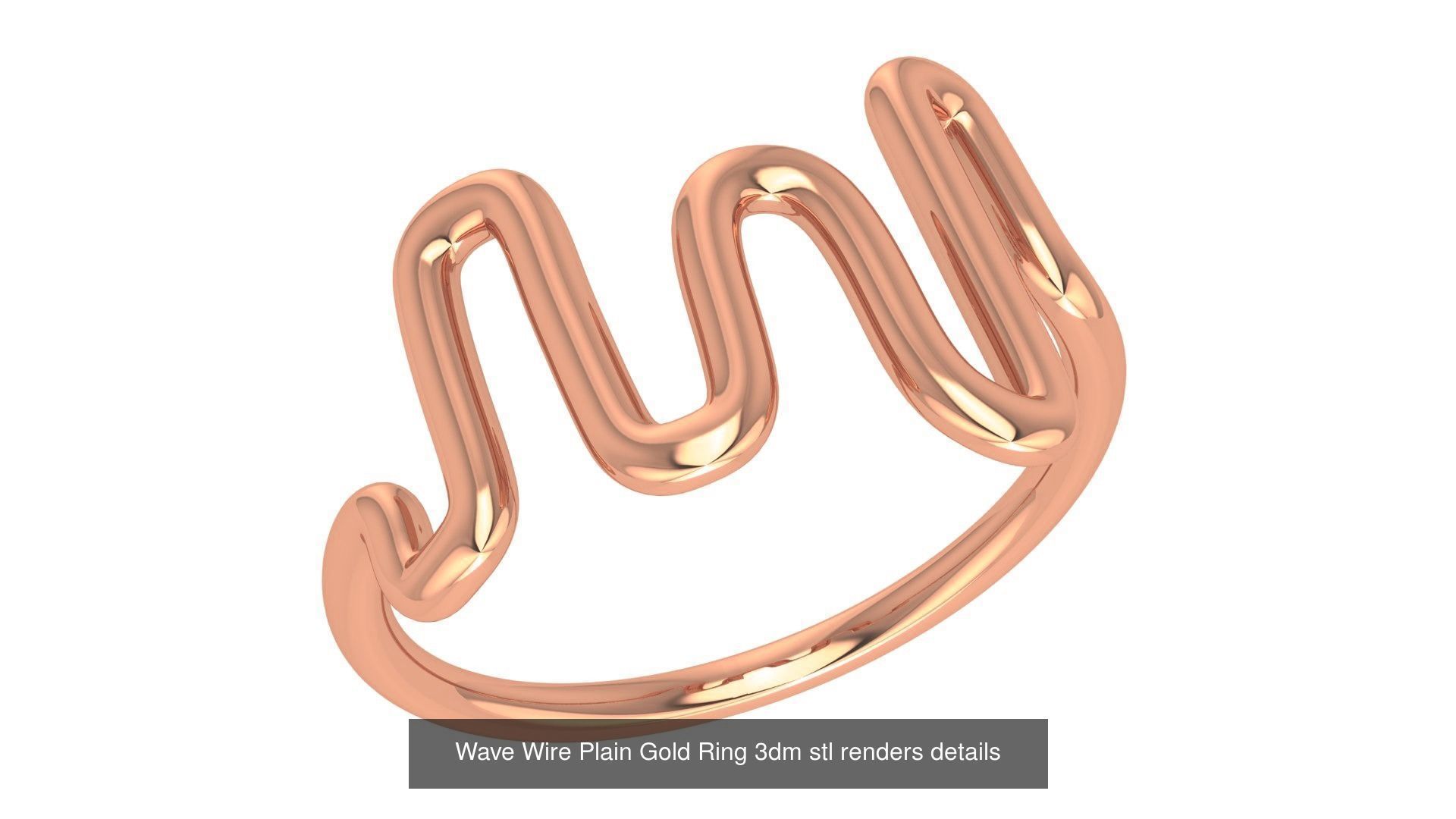 86 Wire Ring renders 3dm stl details  3D Model Collection_55