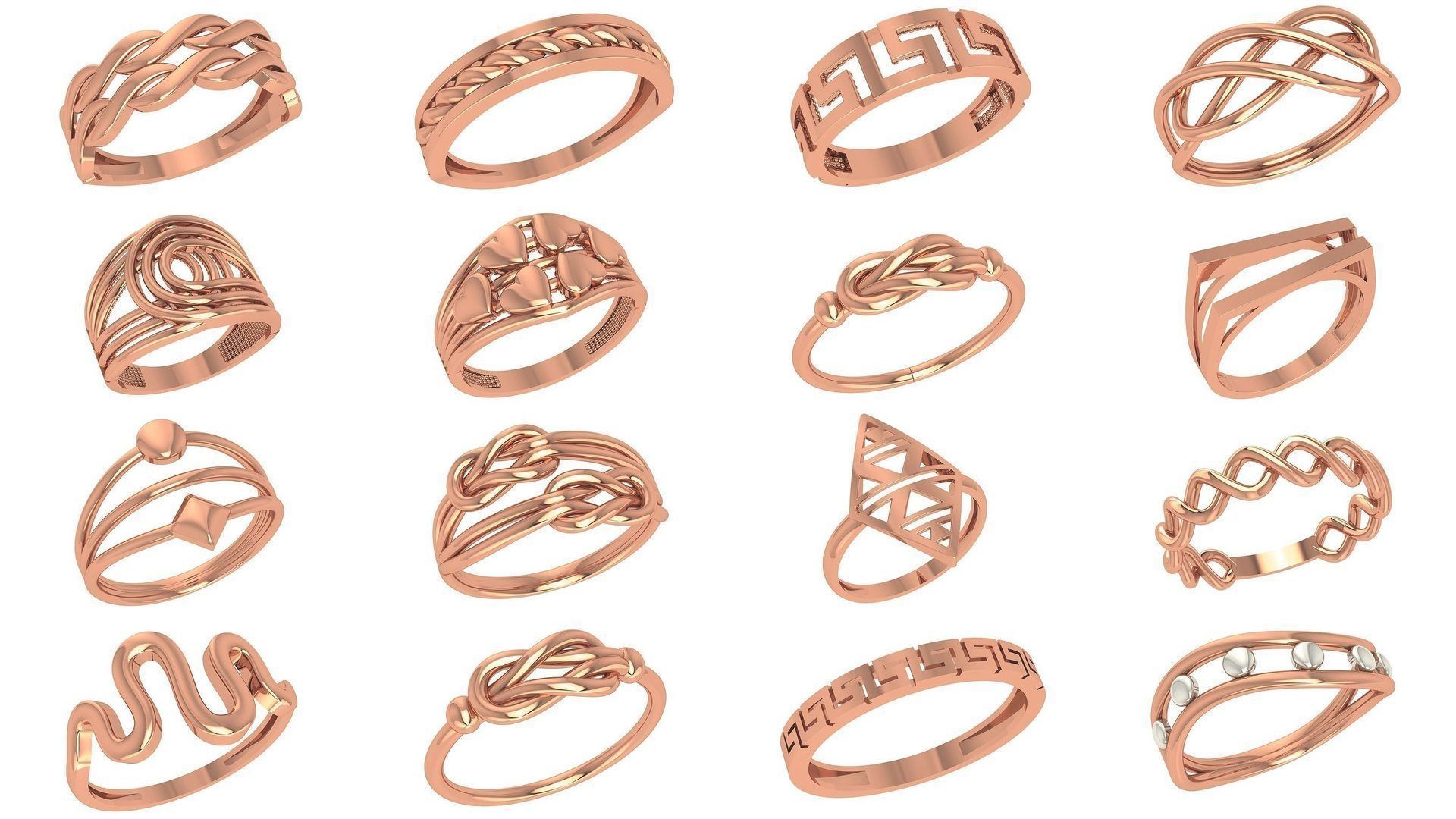 86 Wire Ring renders 3dm stl details  3D Model Collection_5